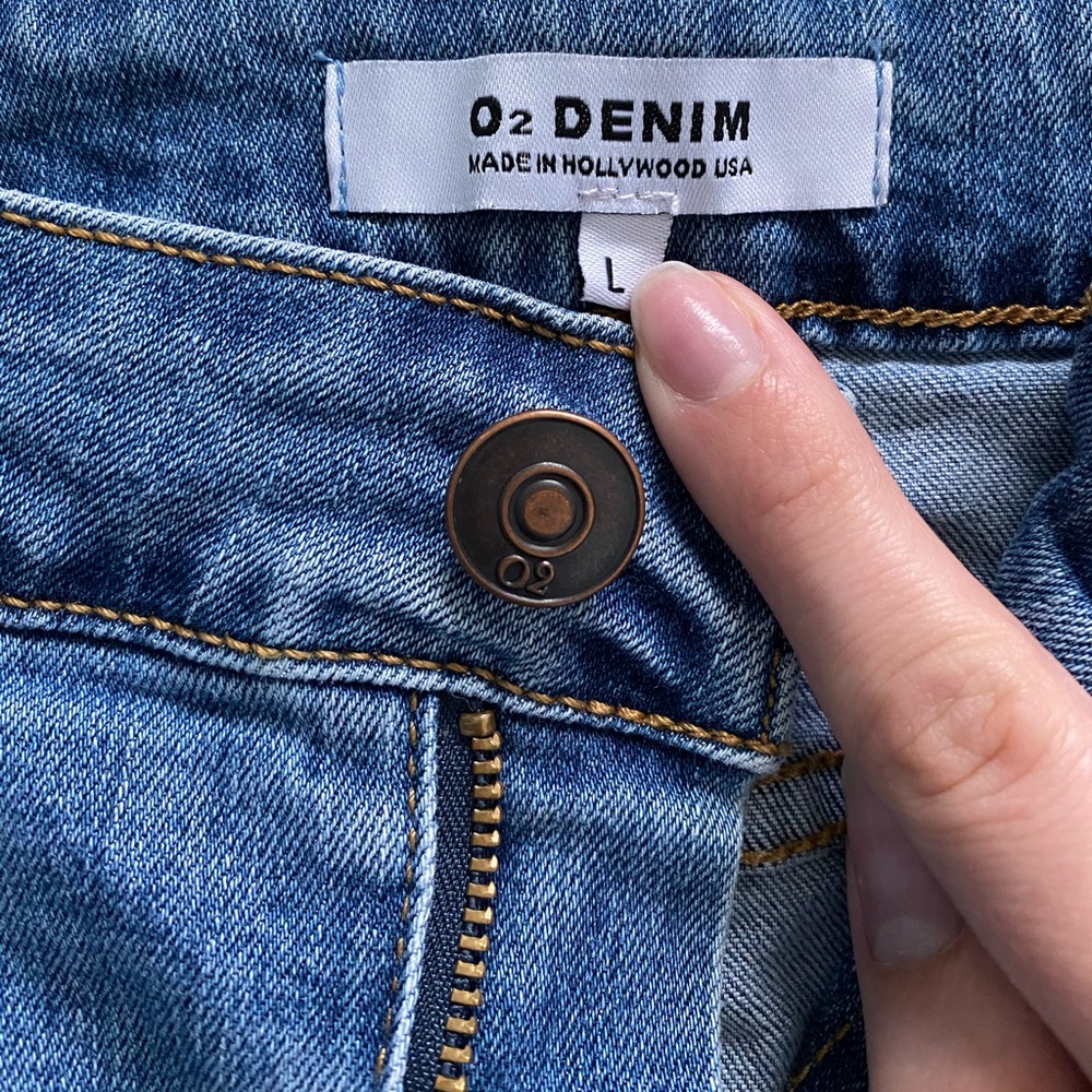 O2 Denim Skirt - Picture 2 of 3